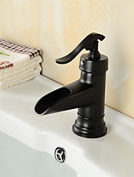 Victorian Oil Rubbed Bronze Bathroom Sink Faucet F120g Uh Oc Usd 75 19 Bathroom Sink Faucets Antique Centerset Waterfall With Ceramic Valve Single Handle One Hole For Oil Rubbed Bronze