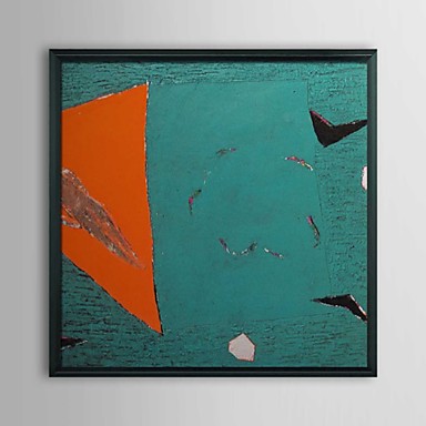 Abstract Above the Sea Framed Oil Painting