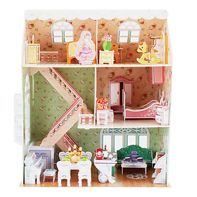 3D Princess's House Puzzles-160 Pieces