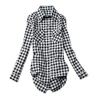 multi colored plaid shirt womens