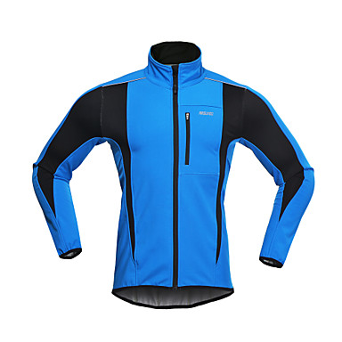 ARSUXEOÂ® Cycling Jacket Men's Long Sleeve BikeBreathable / Thermal / Warm / Windproof / Anatomic 