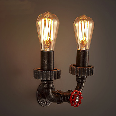 2 Heads Vintage Industrial Metal Wall Lights Restaurant Cafe Bar Decoration lighting 5396939 ...