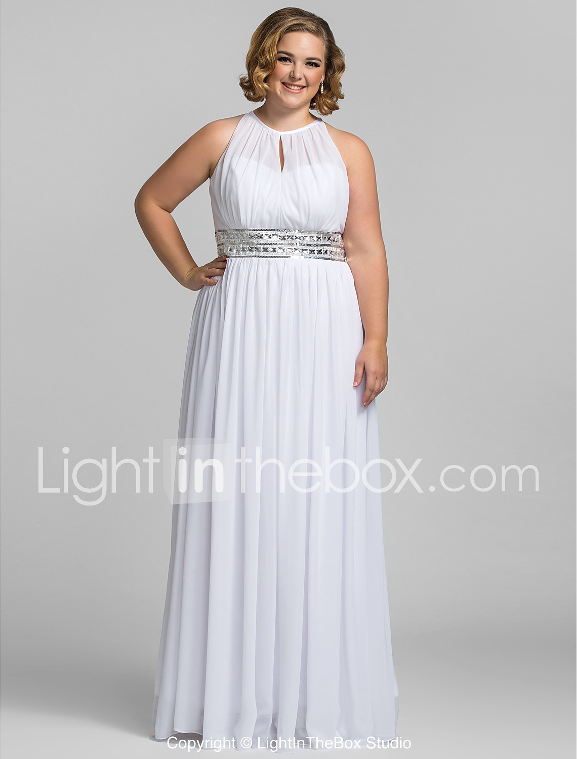 Plus Size White Graduation Dresses White Dresses